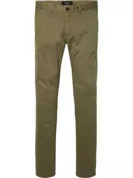 Мужские темно-бирюзовые брюки-чиносы Mott Garment Dyeded Scotch & Soda