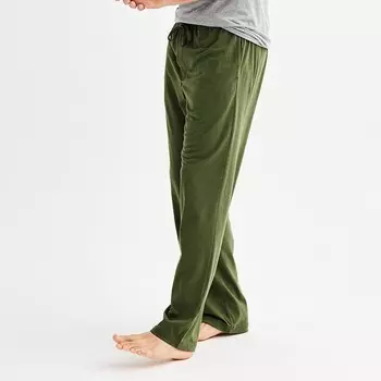 Мужские трикотажные пижамные штаны Sonoma Goods For Life Essential, цвет Infantry Olive