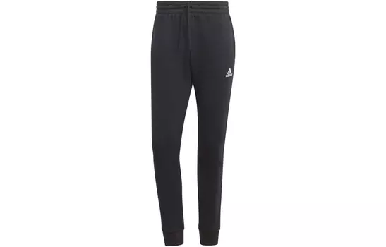 Мужские трикотажные спортивные штаны Adidas, черный