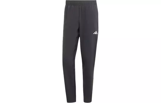 Мужские трикотажные спортивные штаны Adidas, черный