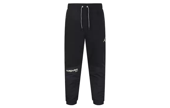 Мужские трикотажные спортивные штаны Jordan, цвет Black