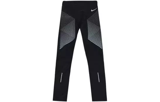 Мужские трикотажные спортивные штаны Nike, цвет Black