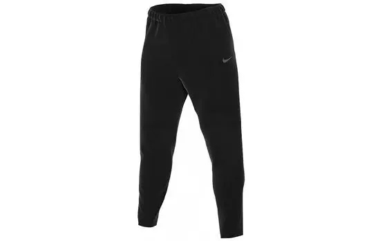 Мужские трикотажные спортивные штаны Nike, цвет Black