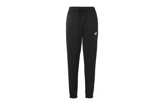 Мужские трикотажные спортивные штаны Nike, цвет Black