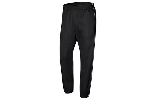 Мужские трикотажные спортивные штаны Nike, цвет Black