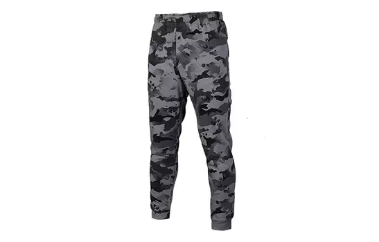 Мужские трикотажные спортивные штаны Nike, цвет Black/Gray