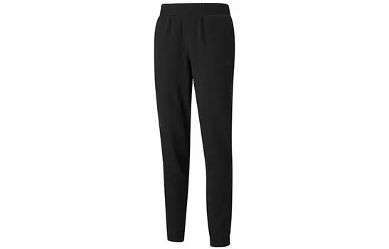 Мужские трикотажные спортивные штаны Puma, цвет Black