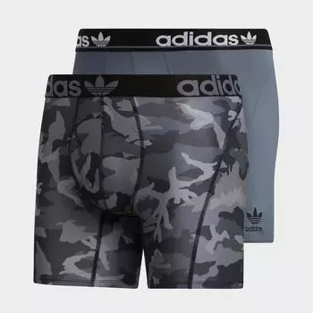 Мужские трусы-боксеры adidas Originals Trefoil (2 шт.), камуфляж
