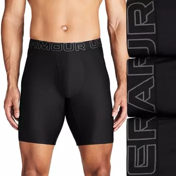 Мужские трусы-боксеры Under Armour Performance Tech 9 (3 шт.), черный