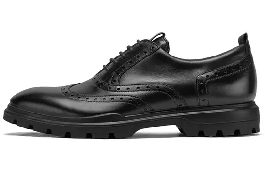Мужские туфли Ecco Men's Casual Shoes Men Low-Top Black