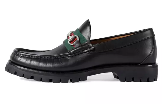 Мужские туфли на платформе Gucci