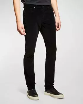 Мужские узкие вельветовые брюки L'Homme FRAME, цвет Noir