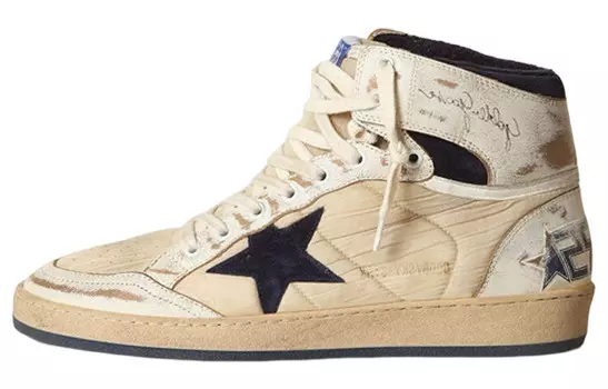 Мужские высокие кеды Golden Goose, разноцветный