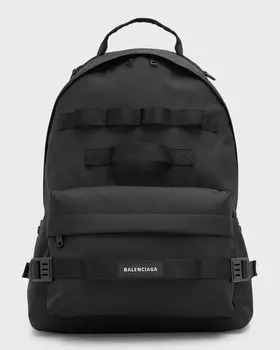 Мужской армейский средний многоцелевой рюкзак Balenciaga