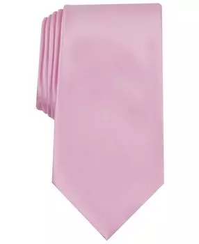 Мужской атласный однотонный галстук Perry Ellis