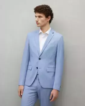 Мужской блейзер Easy Wear, цвет Celeste