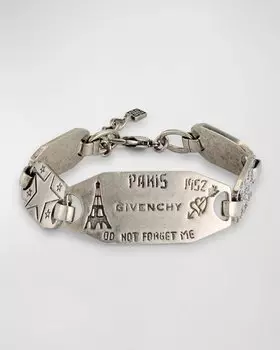 Мужской браслет City Link Givenchy, цвет 040 Silvery