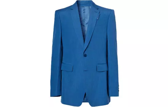 Мужской деловой костюм Burberry, цвет Blue