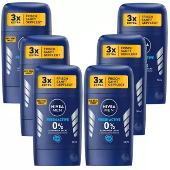 Мужской дезодорант Fresh Active Deo Stick без алюминия, длительная свежесть, 50 мл Nivea