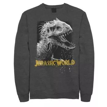 Мужской флисовый пуловер с рисунком Jurassic World Indominus Rex Licensed Character