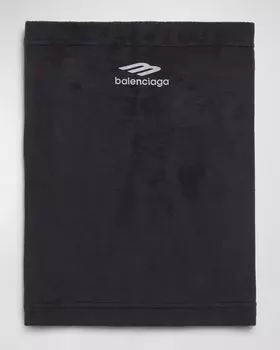 Мужской флисовый шейный шарф 3B Sports Icon Balenciaga, цвет Noir