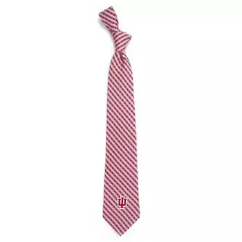 Мужской галстук в клетку Indiana Hoosiers