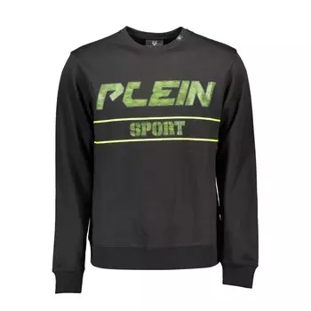 Мужской хлопковый свитер Plein Sport, черный