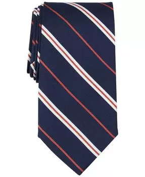 Мужской классический галстук в тонкую полоску Brooks Brothers, синий