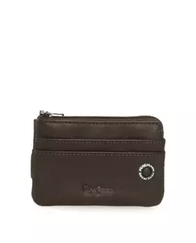 Мужской кошелек Brown Badge Pepe Jeans, коричневый
