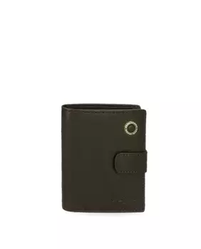Мужской кошелек Brown Badge с застежкой-кнопкой Pepe Jeans