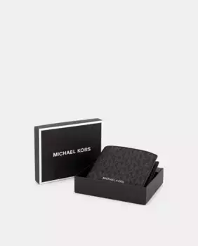 Мужской кошелек Greyson с логотипом Michael Kors, черный