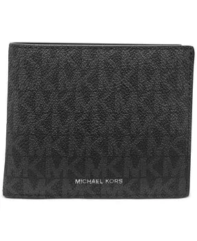 Мужской кошелек mason signature Michael Kors, черный