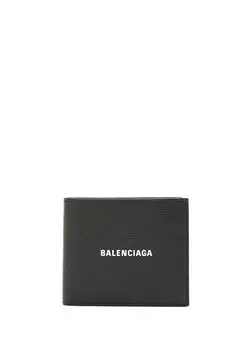 Мужской кожаный кошелек Balenciaga, белый