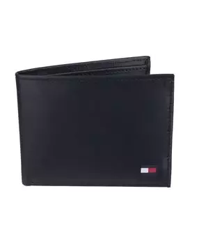 Мужской кожаный кошелек Passcase Tommy Hilfiger