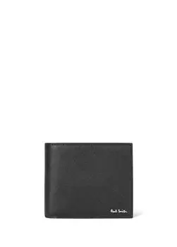 Мужской кожаный кошелек Paul Smith, черный