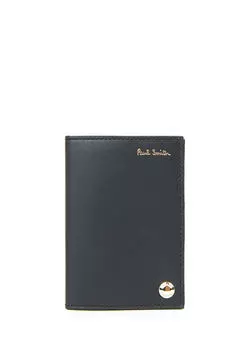Мужской кожаный кошелек Paul Smith, черный
