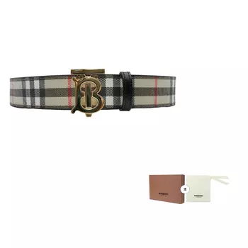 Мужской кожаный ремень Burberry