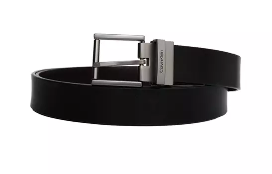 Мужской кожаный ремень Calvin Klein, Black