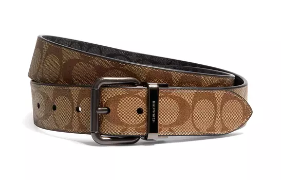Мужской кожаный ремень COACH