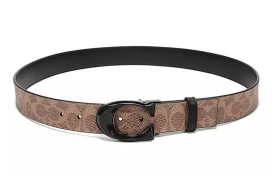 Мужской кожаный ремень COACH