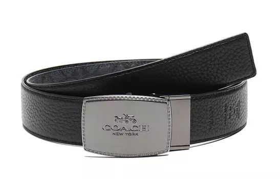 Мужской кожаный ремень COACH, Gift Box