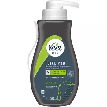 Мужской крем для депиляции верхней части тела и ног 400мл, Veet