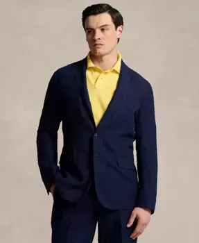 Мужской пиджак Polo Soft Modern Linen Polo Ralph Lauren, синий
