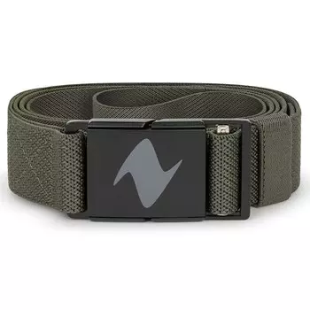 Мужской прочный эластичный ремень Zilpu с магнитной пряжкой, цвет Olive Green