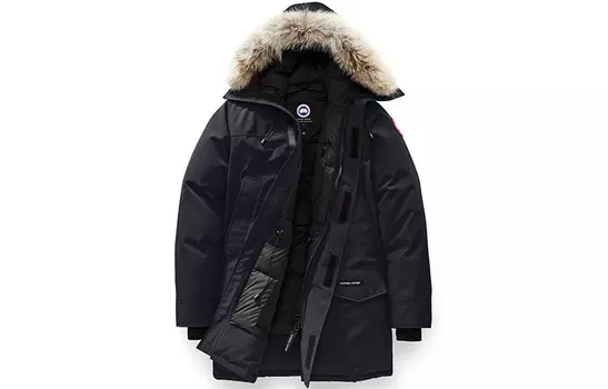 Мужской пуховик Canada Goose, темно-синий