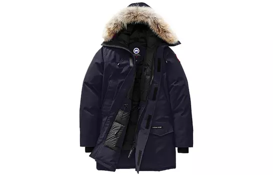 Мужской пуховик Canada Goose, темно-синий