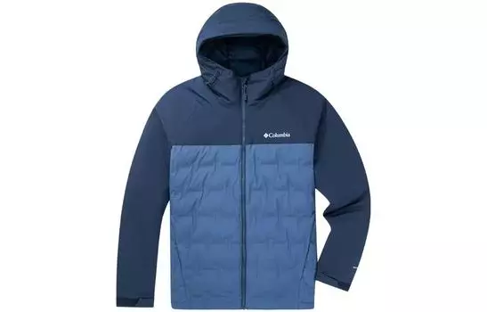 Мужской пуховик Columbia, синий