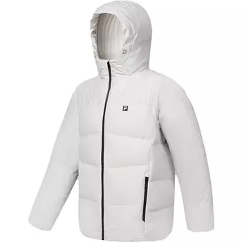 Мужской пуховик FILA, цвет Aquabluegray