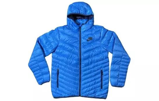 Мужской пуховик Nike, цвет Blue