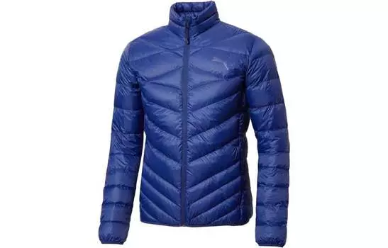 Мужской пуховик Puma, цвет Blue